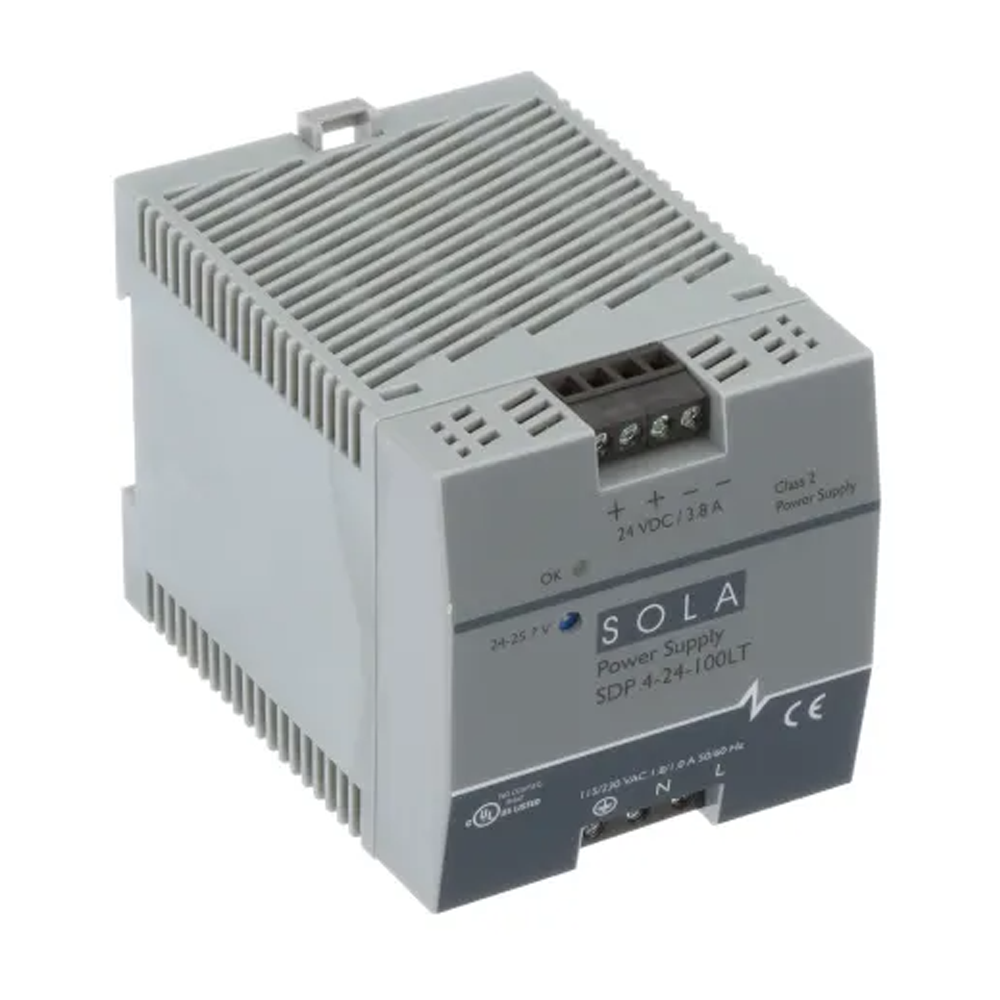 SDP424100LT SOLAHD SDP LOW POWER DIN POWER SUPPLY, 92W, 24V OUTPUT, 115-230V AC/DC INPUT (SDP 4-24-100LT)